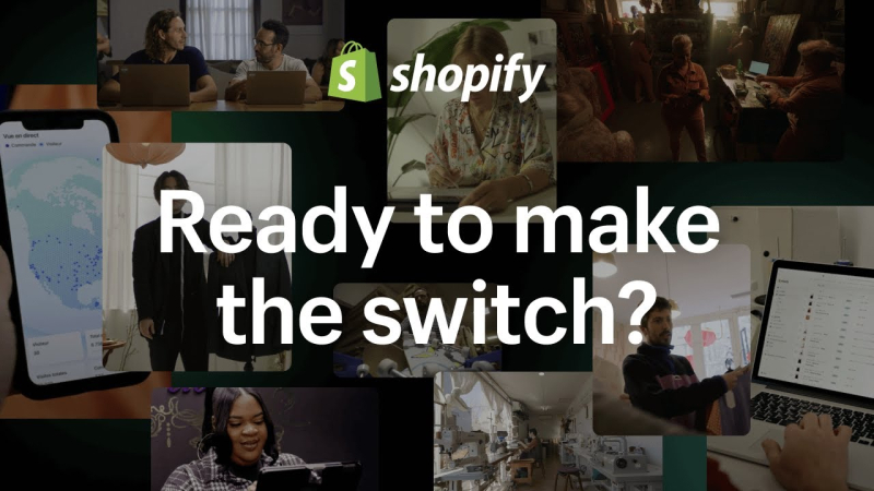 Switch to Shopify – the leading e-commerce platform for entrepreneurs around the globe