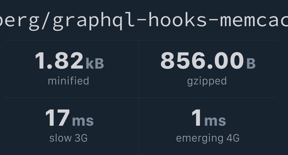 @tobiasberg/graphql-hooks-memcache v1.3.6 Bundlephobia