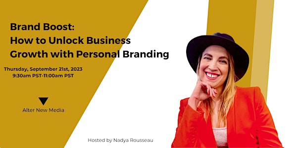 Brand Boost: How to Unlock Business Growth with Personal Branding