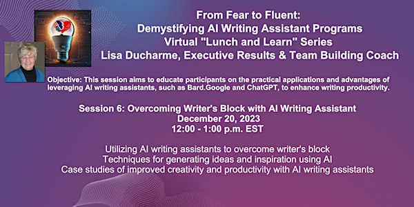 From Fear to Fluent:  Demystifying AI Writing Assistant Programs Virtual