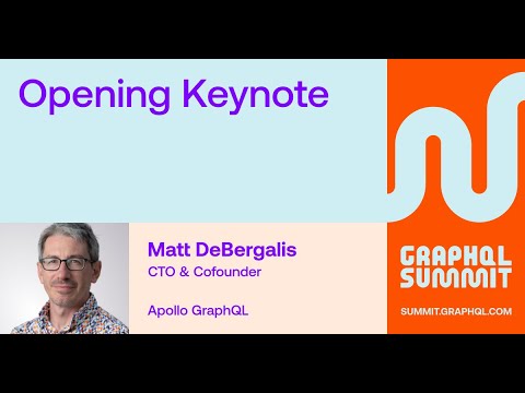 GraphQL Summit Keynote – Matt DeBergalis