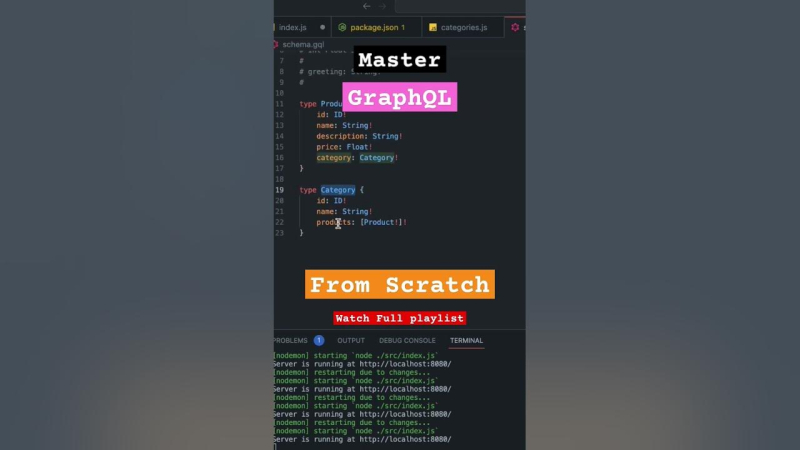 Master GraphQL from scratch #javascript #coding #graphql