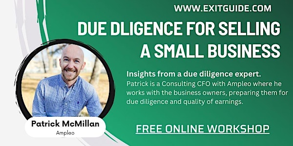 Preparing a small business for due diligence