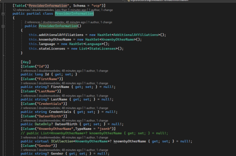 Error in .net core with postgreSQL and graphQL to get json column for all records