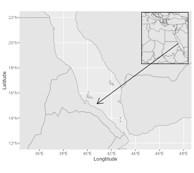 How can I combine two maps in R?