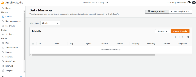 Records that I query in console from Amplify Datastore are different then the ones in Amplify Content