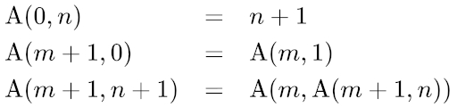 Theoretically can the Ackermann function be optimized?
