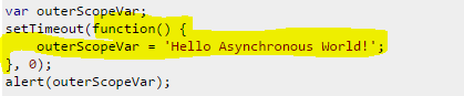 Why is my variable unaltered after I modify it inside of a function? - Asynchronous code reference